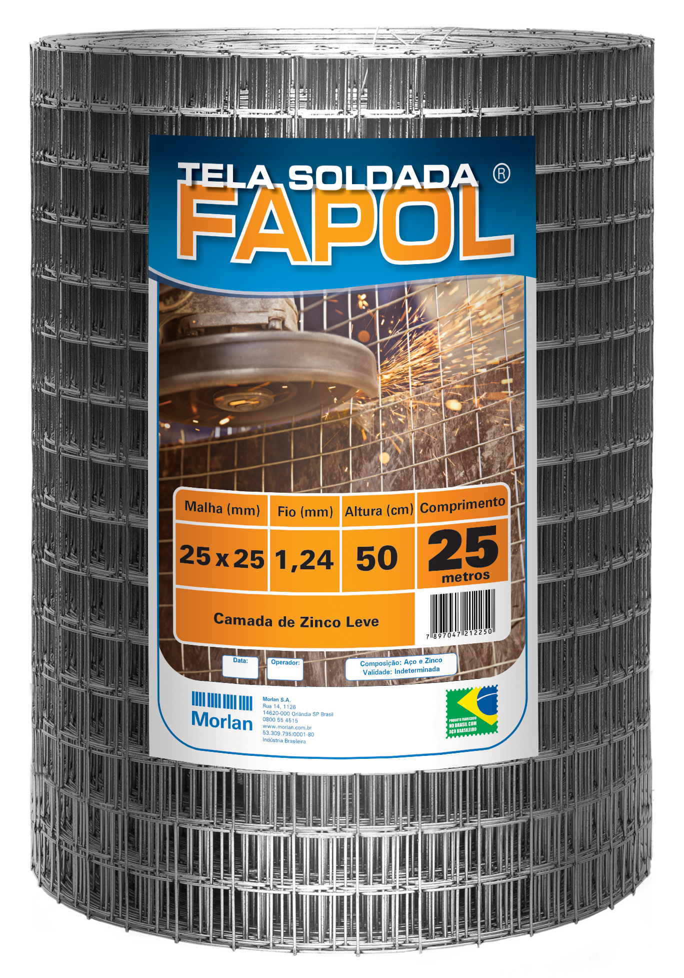 Tela Sold P/Ref Fach 18x0,50x25mt Fapol