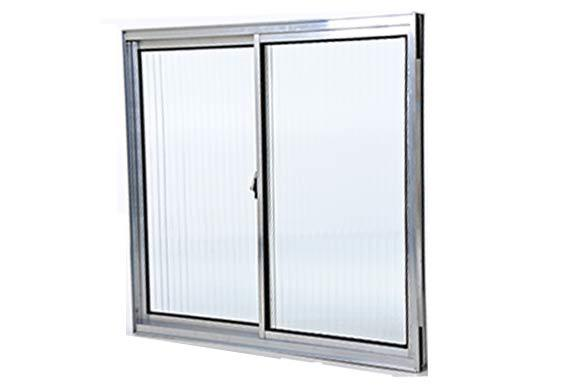 Janela Alum Vidro 2 Folhas 40x60