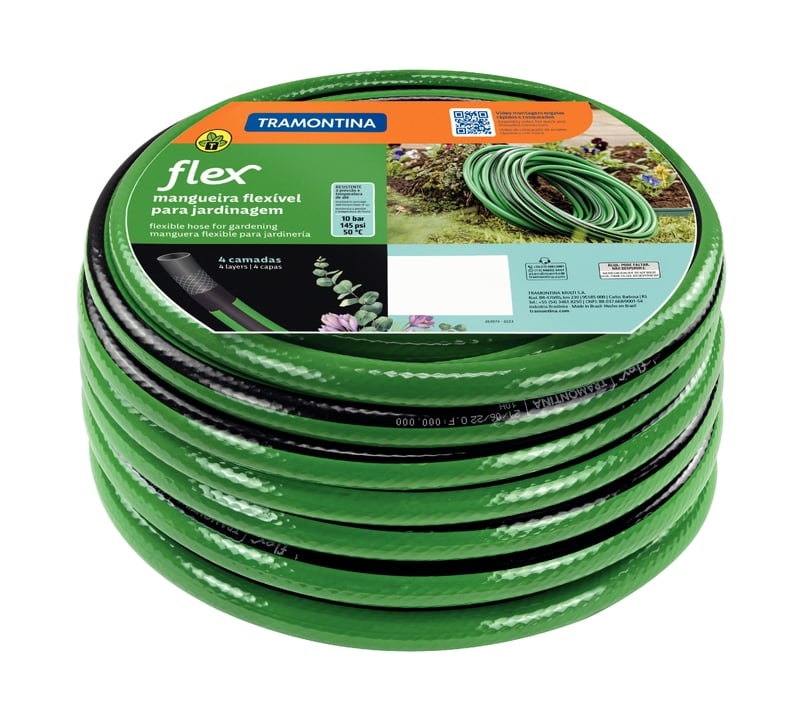 Mang Jard Flex Tranc 1/2”X2,3mm  50m Vd