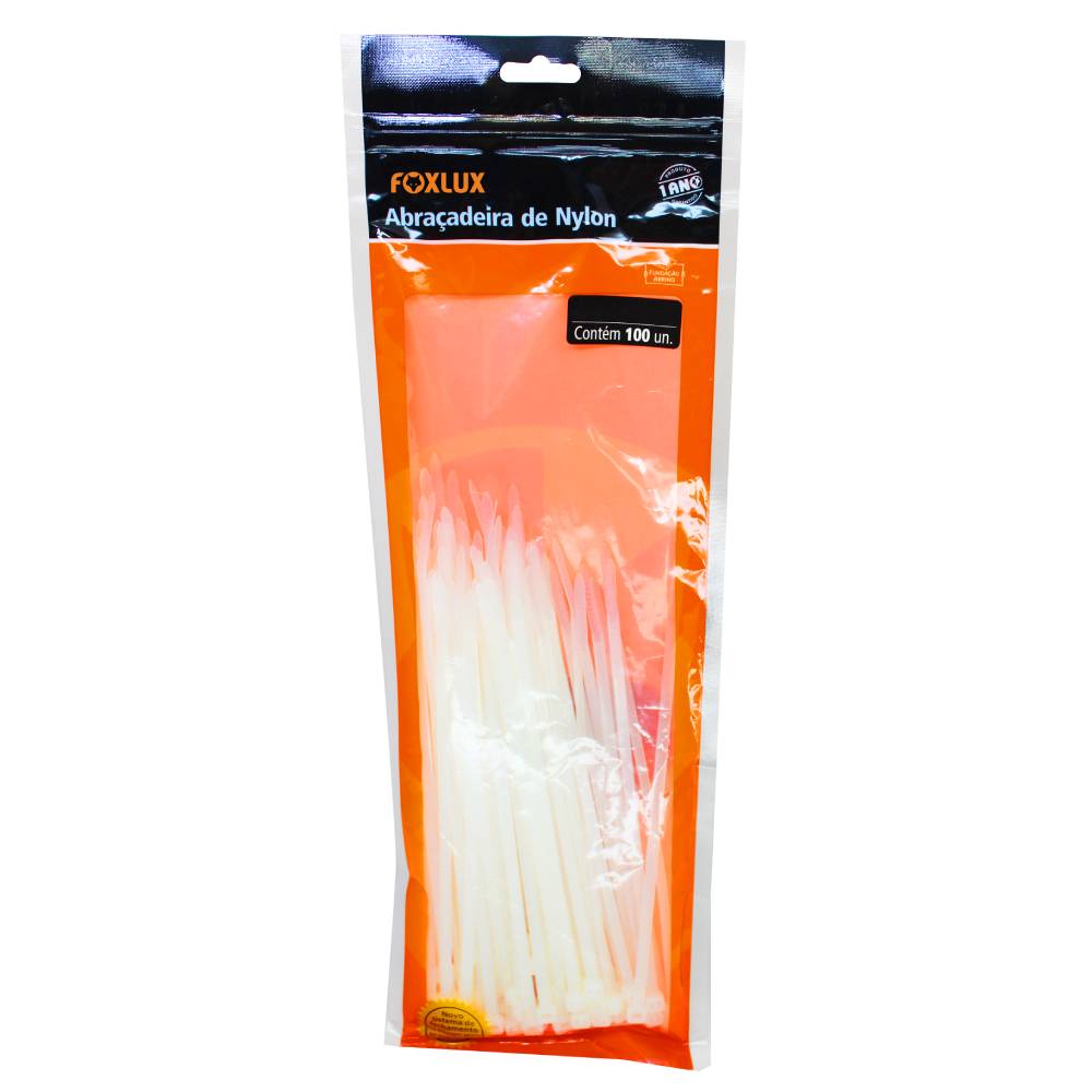 Abracadeira Nylon Br 450x6,5mm 50un  