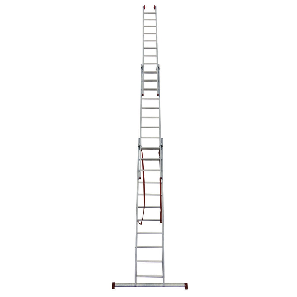 Escada Alum 7x3 Degraus Extensiv Tripla