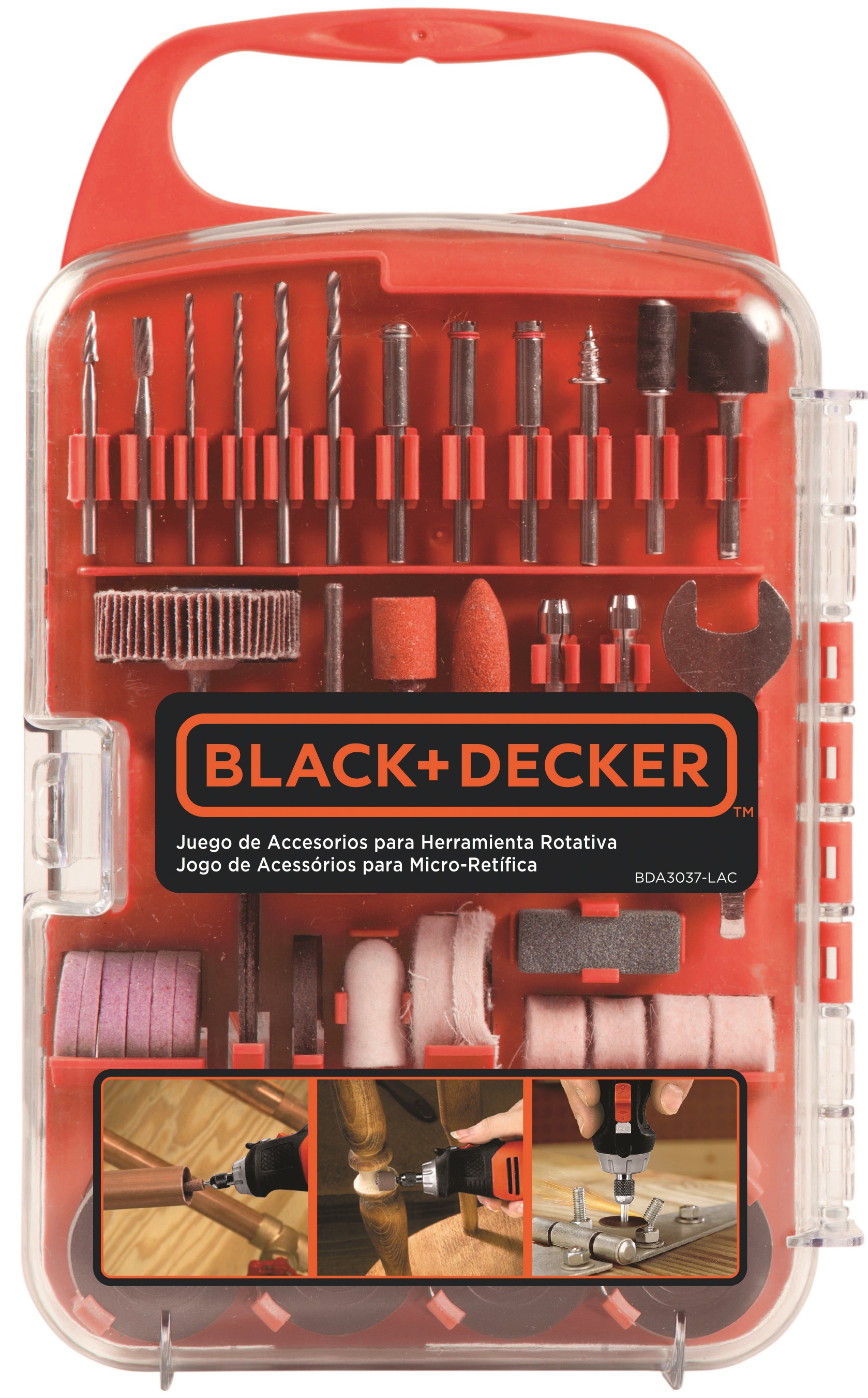 Kit P/Micro Retifica 175pc Uso Geral
