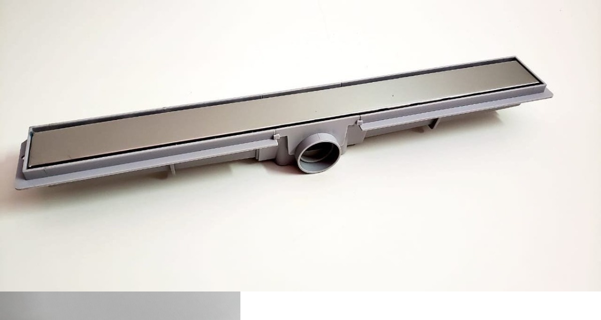 Ralo Linear 5x90cm Inox V/Oculto