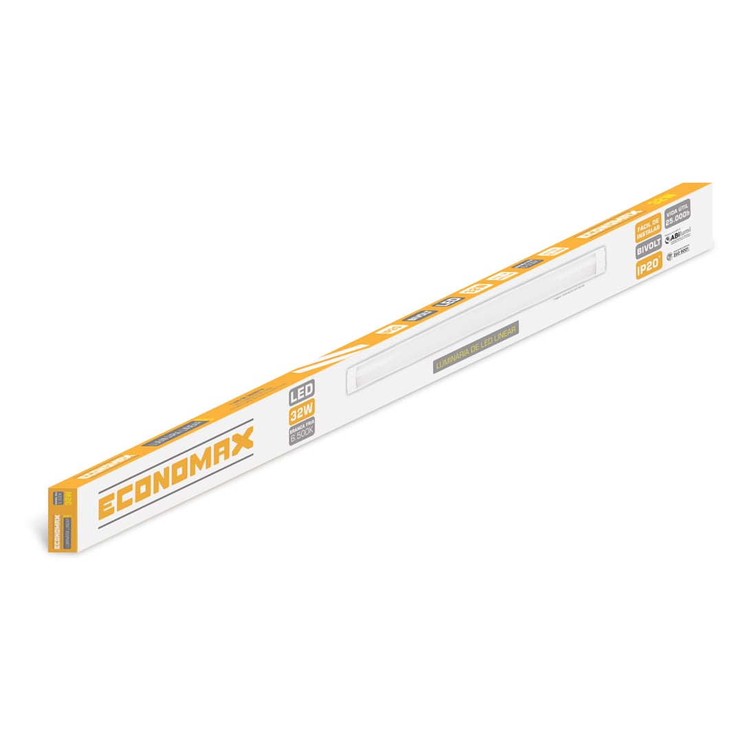 Lumin Led Sob 36w 6,5k Slim Eco
