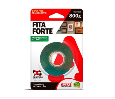 Fita D Face Acr 19mmx02mt Fita Forte