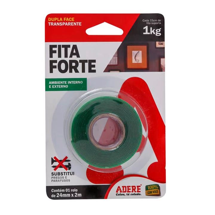 Fita D Face Acr 24mmx02mt Fita Forte 