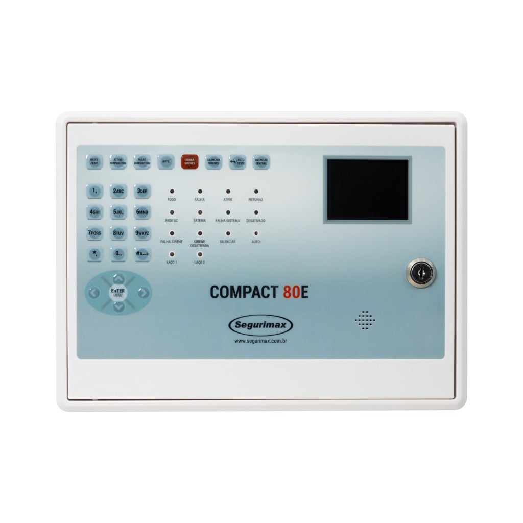 Central Incendio  80 Lacos 24v Compact 