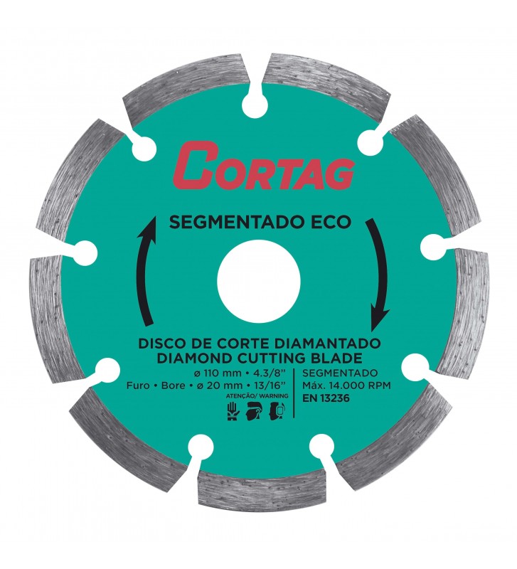 Disco Diam Segm 110mm Eco