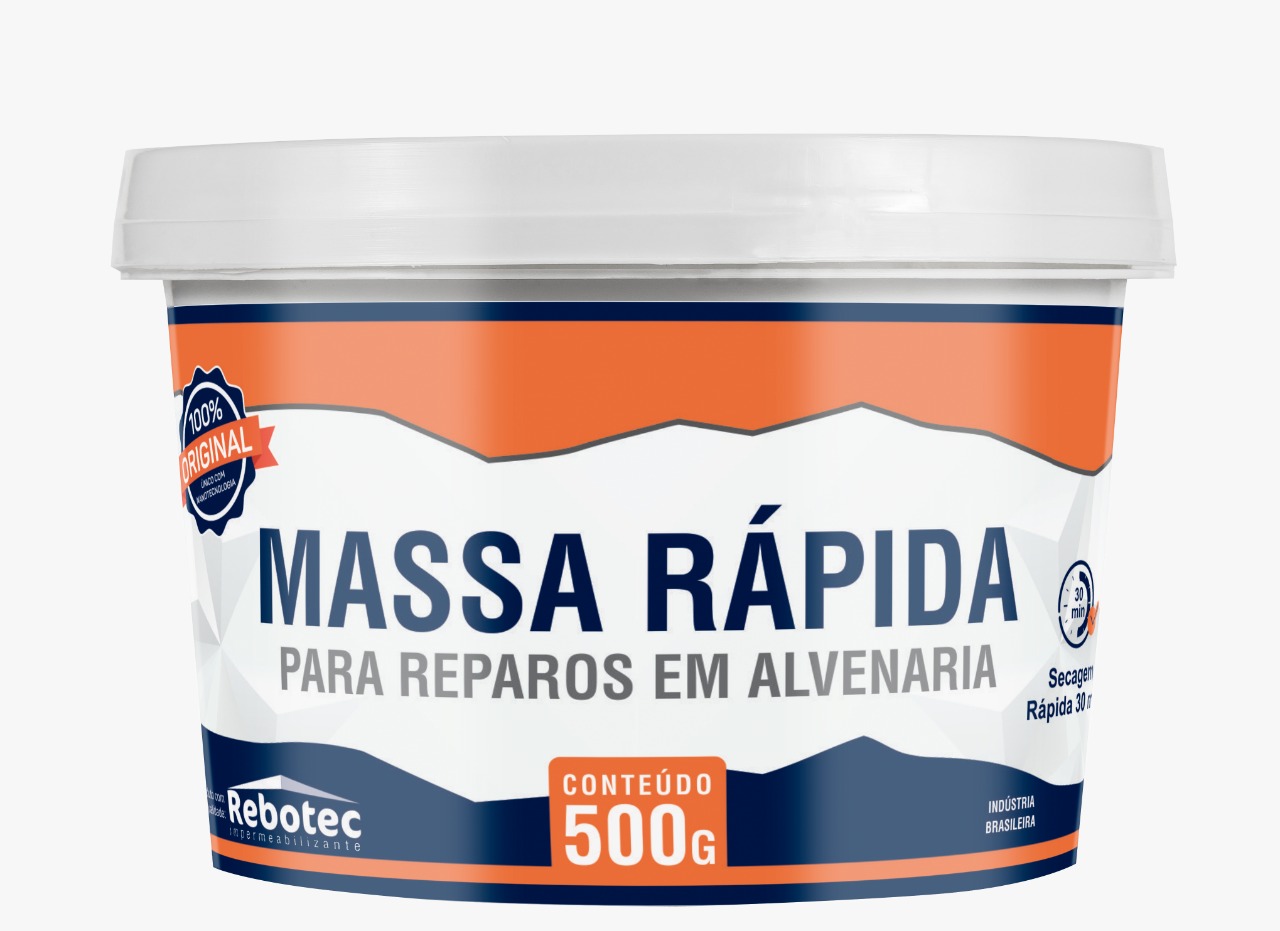 Massa Rapida P/Alvenaria 0,5kg