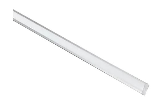 Perfil P/Fita Led Embutir 1mt Br Slim