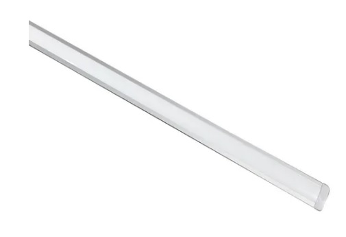 Perfil P/Fita Led Embutir 2mt Br Slim