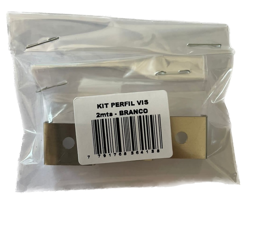 Kit Suporte P/Perfil Fita Led Sob Br 2mt