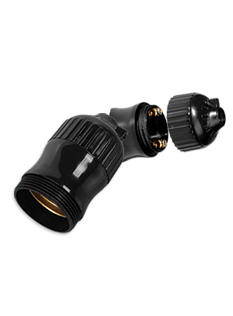 Soquete S/Chave C/Borne Pt 2a 250v