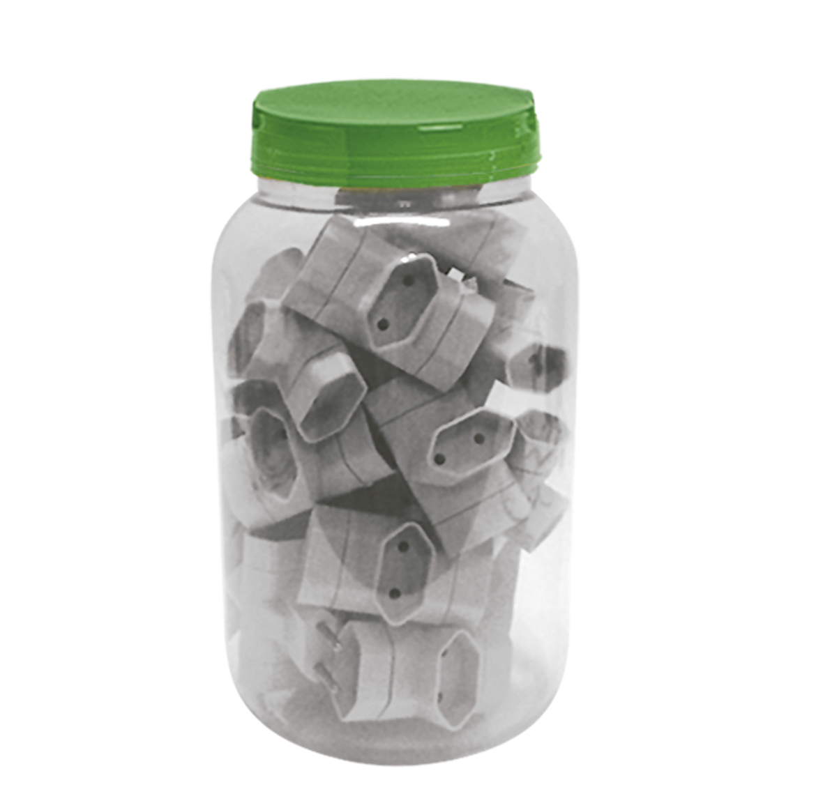 Pino Adapt Tipo T 2p Cz 10a 15pc Pote 