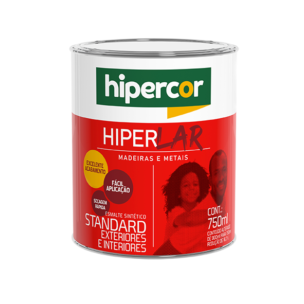 Tinta Esm Bril Std 750ml Hiper M Tabaco