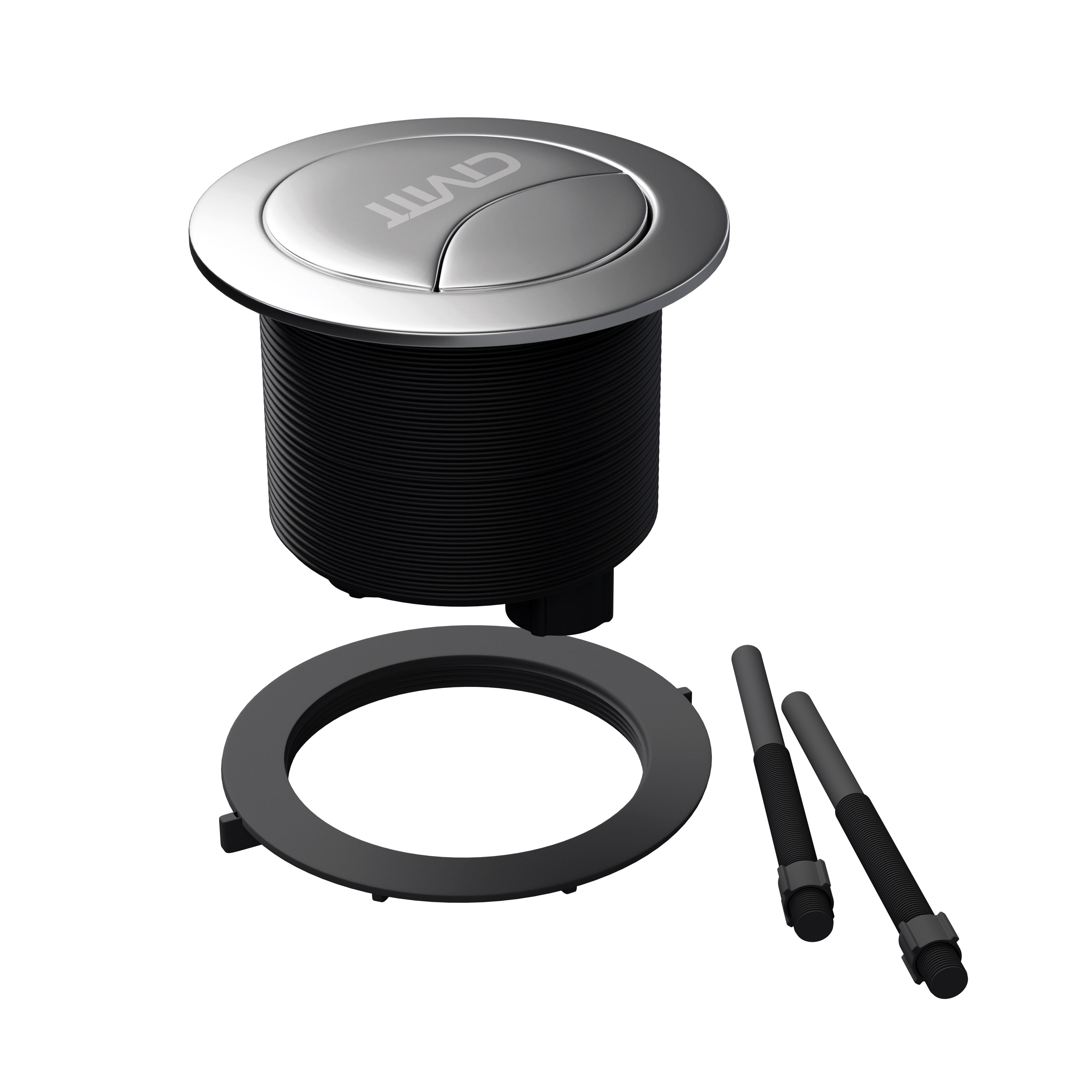 Botao Acionador Sup P/Cx Acop Cr Duplo