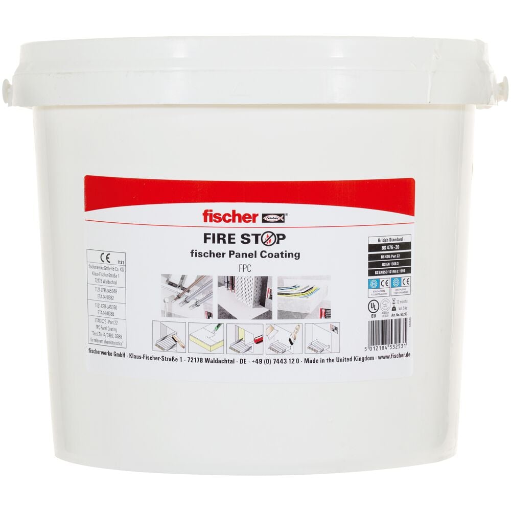 Pintura Ablativa Corta-Fogo 5lt Fcps 