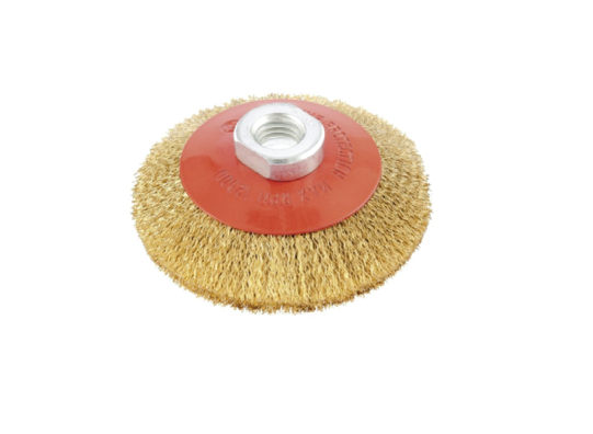 Escova Circular Aco Ondulado 4'' Rosca