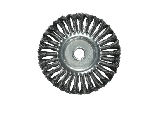 Escova Circular Aco Torcido 4'' 