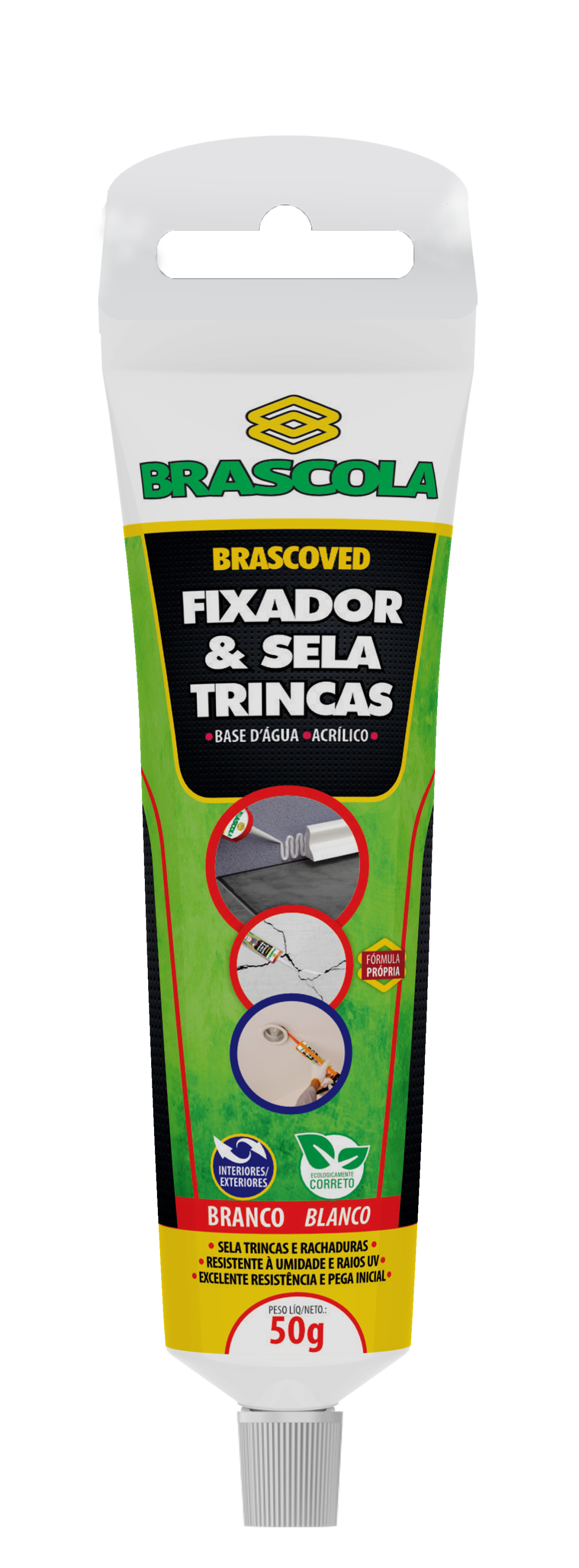Adesivo Fendas E Trincas Br 50gr