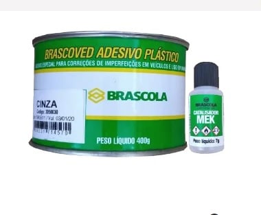 Massa Plastica Cz  400gr Brascoved