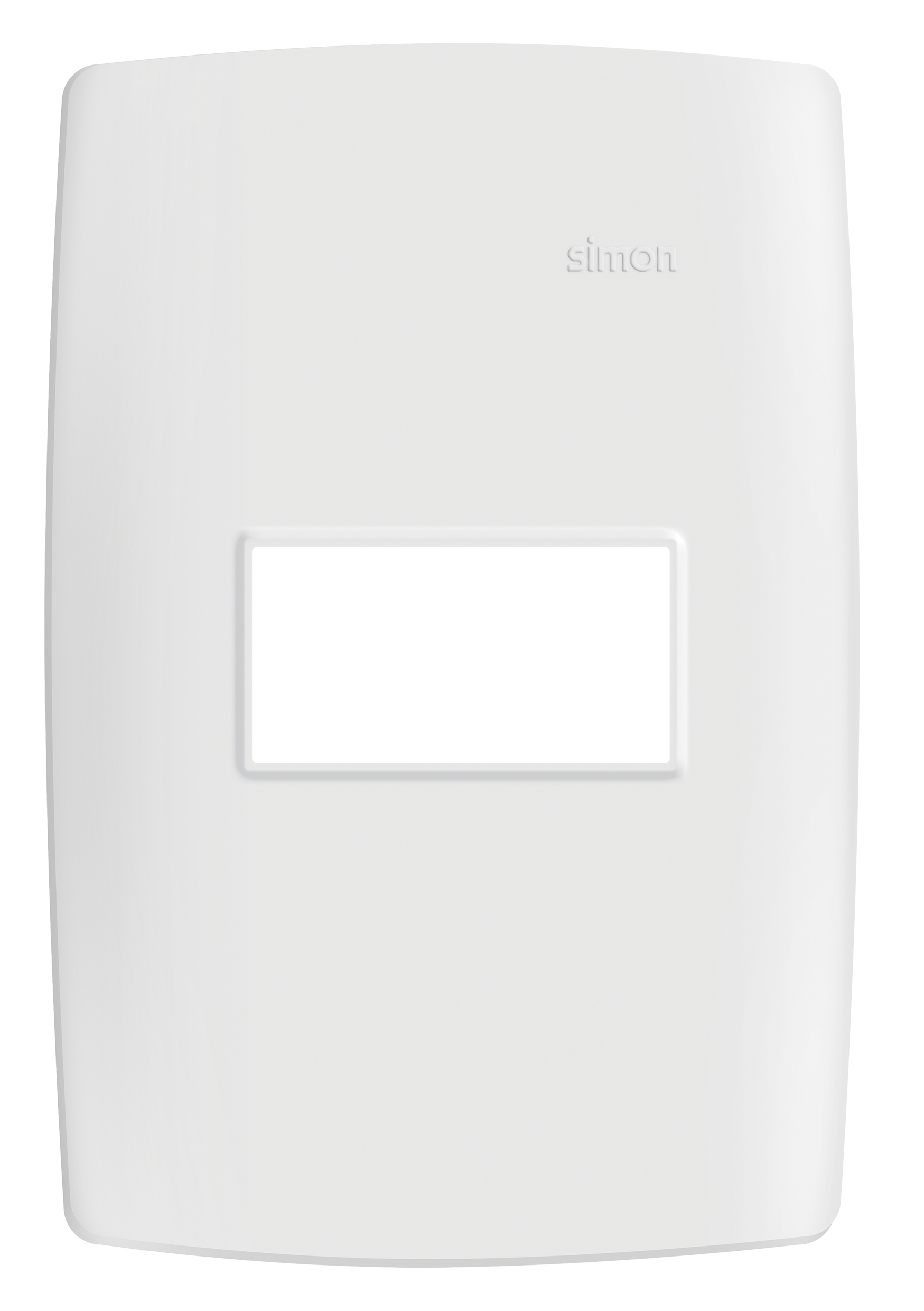 Simon 30 Placa 4x2 1mod C/Suporte 