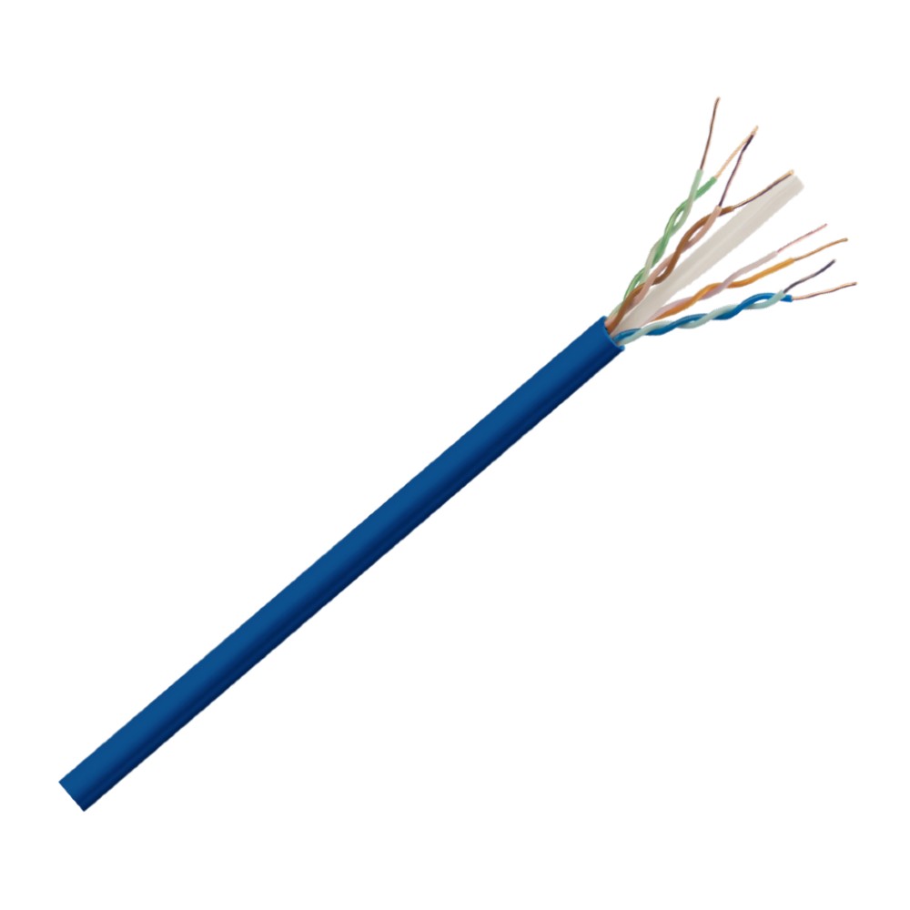 Cabo Rede Lan 4p Cat6 Azul Cm 305m