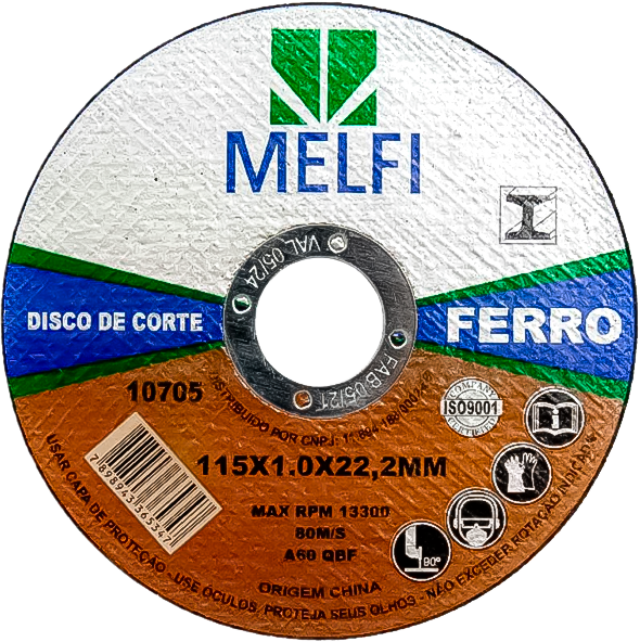 Disco De Corte  4.1/2x3/64x7/8   Metal