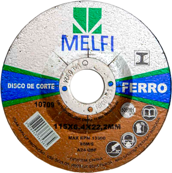 Disco De Desbaste 4.1/2x1/4x7/8   Metal