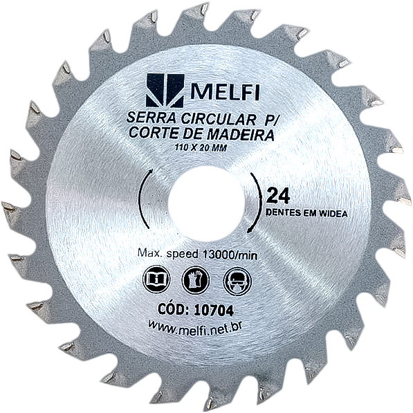 Serra Circ De Widea 110mm (4.3/8”) 24d