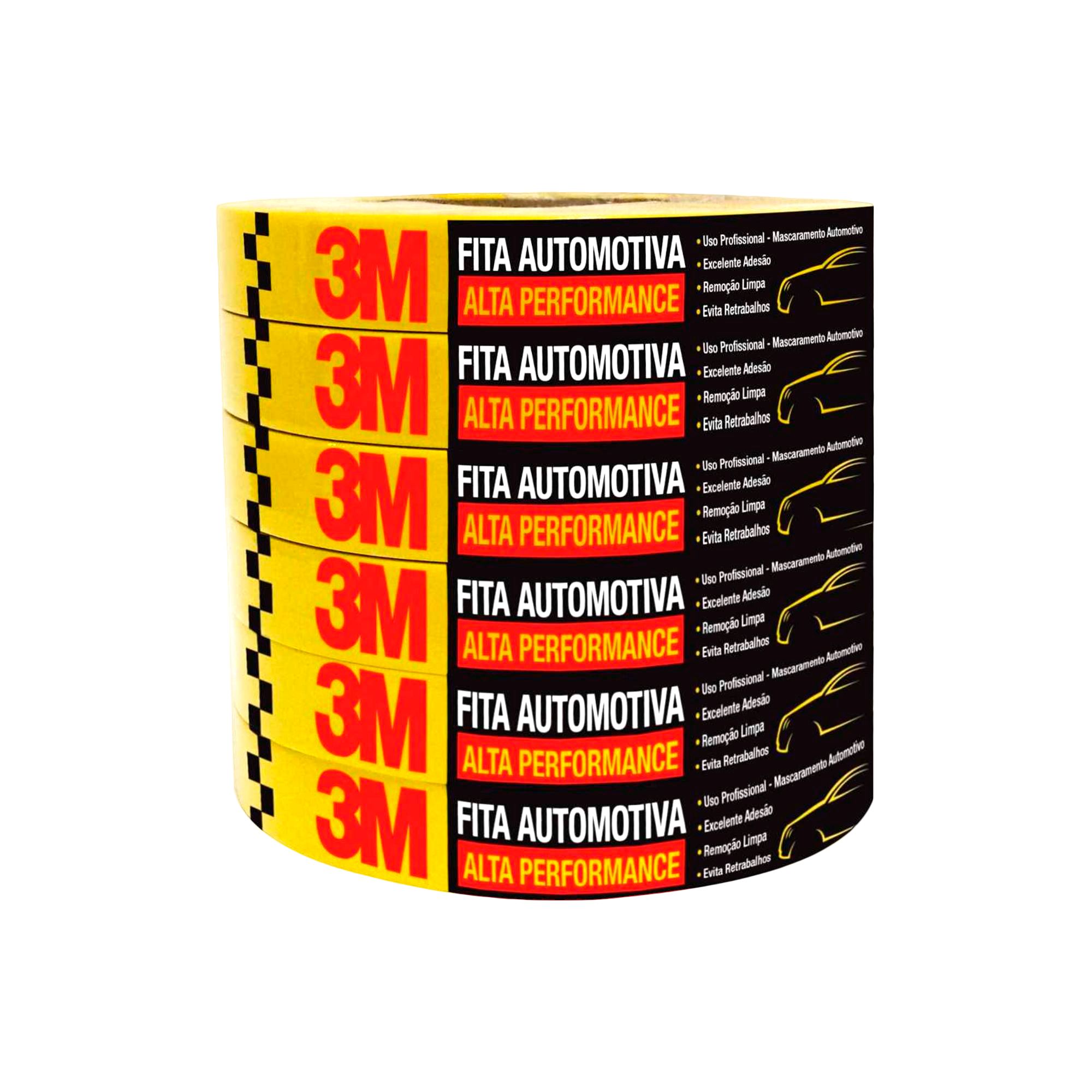 Fita Crepe 24mmx40mt Am Automotiva