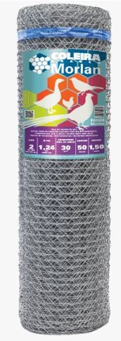 Tela Hex Galinheiro 2”X18x1,50x50mt