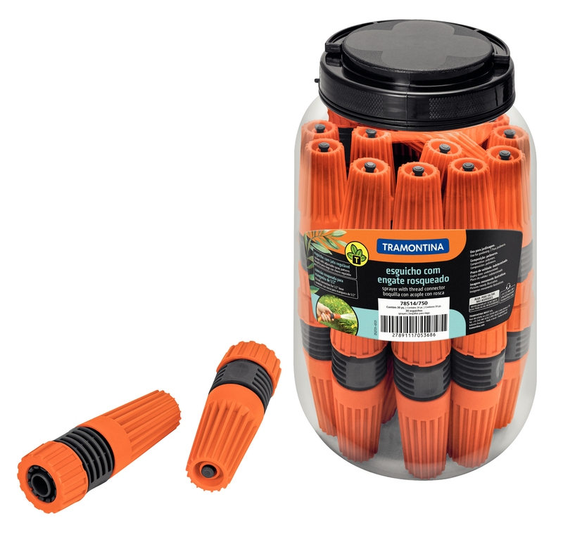 Esguicho Plast Jard Simples Rosq 30un