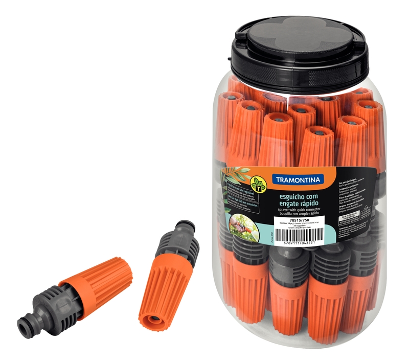 Esguicho Plast Jard Simples Rapido 34un