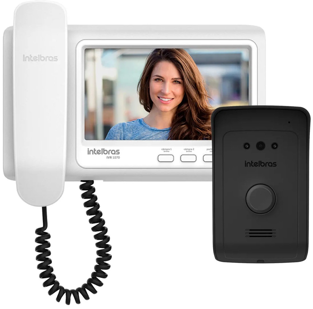 Porteiro Eletr C/Video Ivr-1070