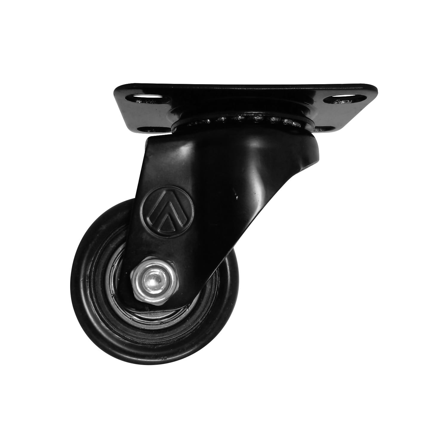 Rodizio Girat 1.5/8”  Pvc Preto