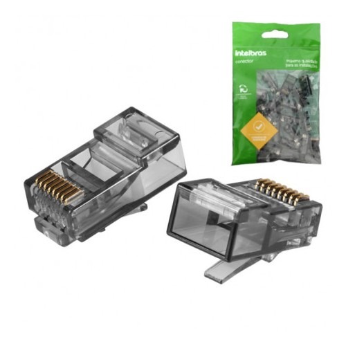 Conector Macho Rj45 Cat6 C/20pc