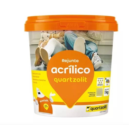 Rejunte Acrilico 1kg Preto Grafite