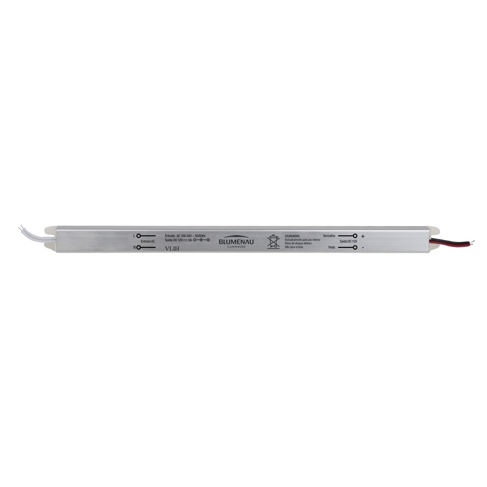 Fonte P/ Fita Led 12v  3a 36w Slim