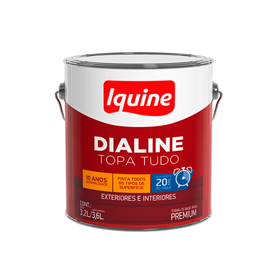 Tinta Esm Bril Prm 3,0lt Dialine Agua Br