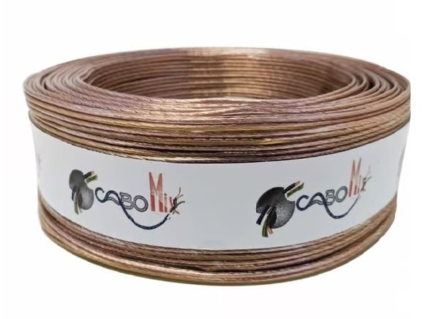 Fio Paral Som 2x1,50 Bicolor (2x14) 100m