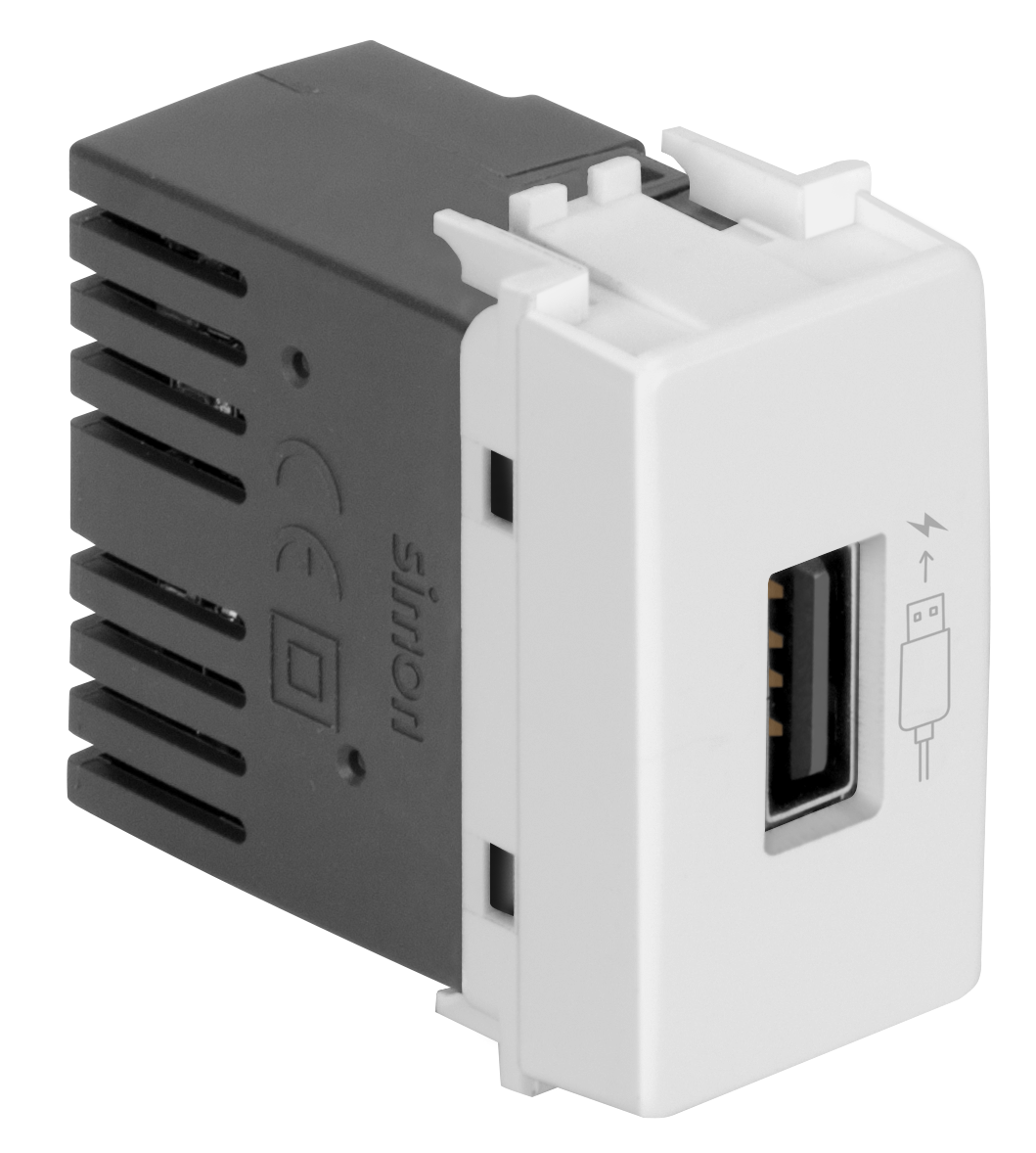 Simon 19/20 Mod 1tom Usb Bv 1,5a