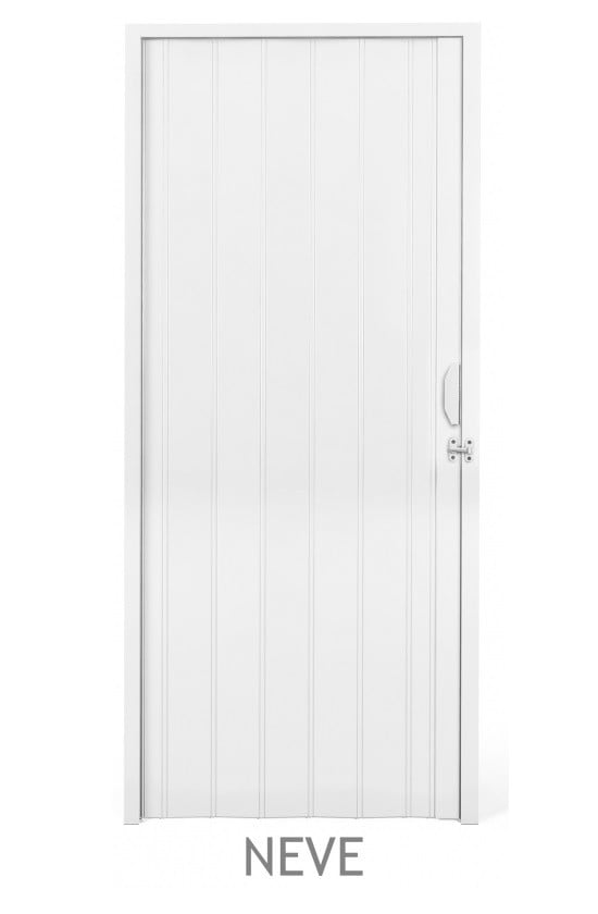 Porta Sanfonada 60cm Branco Neve 