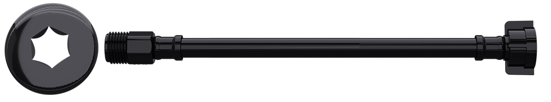 Engate Pvc Flex 1/2” 60cm Pt