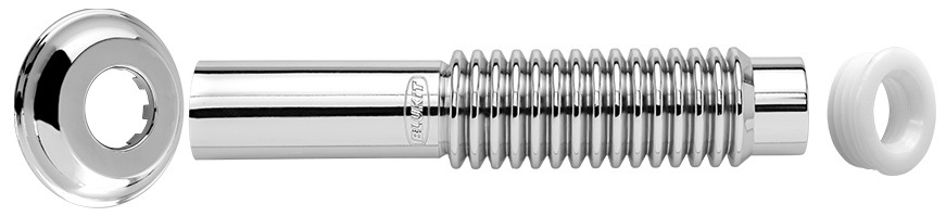 Tubo De Lig P/Bacia Sanf 26cm Cr