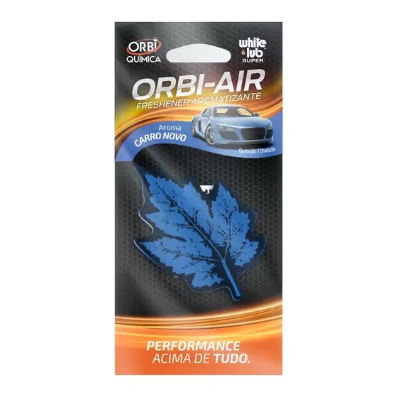 Aromatizante P/Carro Folhinha Carro Nv