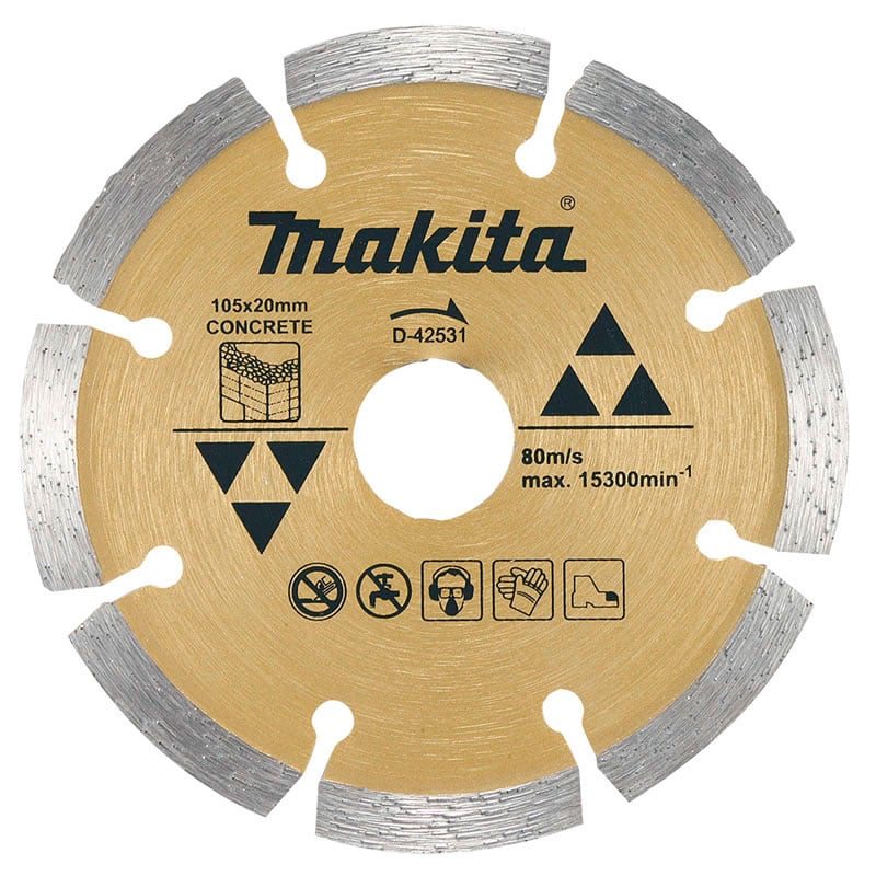 Disco Diam Segm 105mm P/Concreto