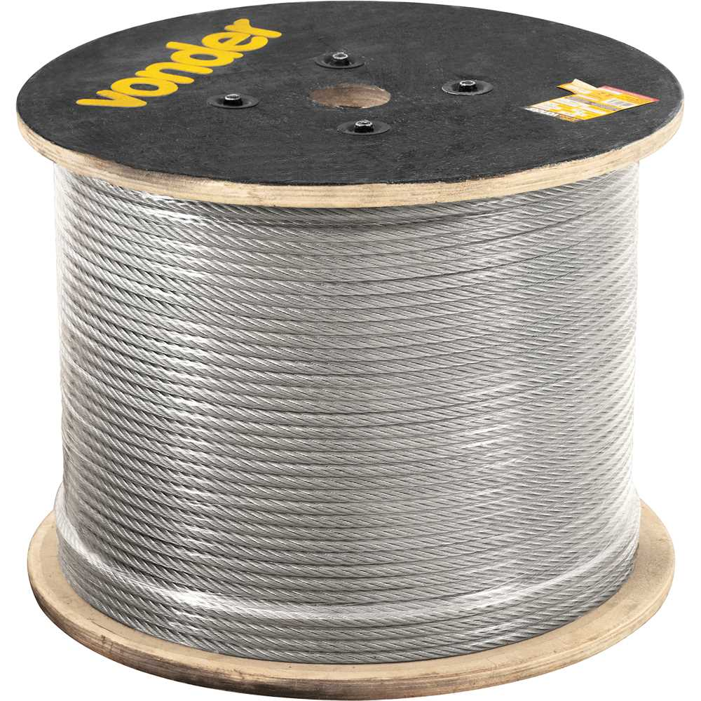 Cabo Aco Galv 3/8” 9,5mm 6/7 100mt