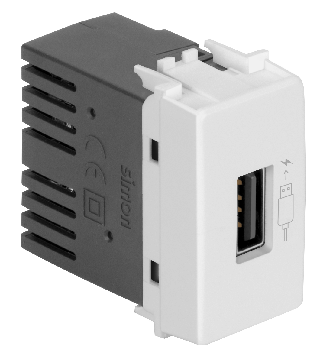 Simon 19/20 Mod 1tom Usb Bv 2,1a 