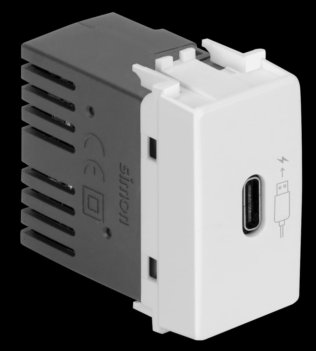 Simon 19/20 Mod 1tom Usb-C Bv 2,1a